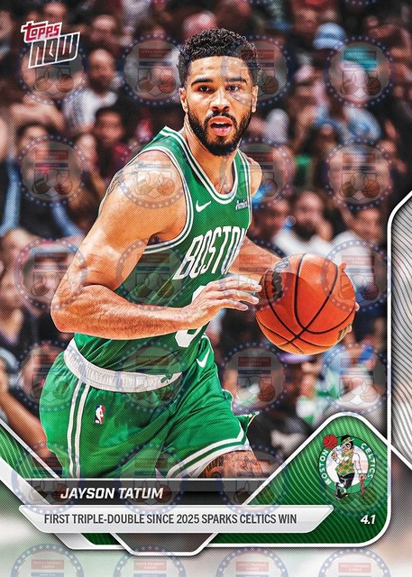 PRE SALE Jayson Tatum - 2025-26 NBA Topps NOW® - Card 236