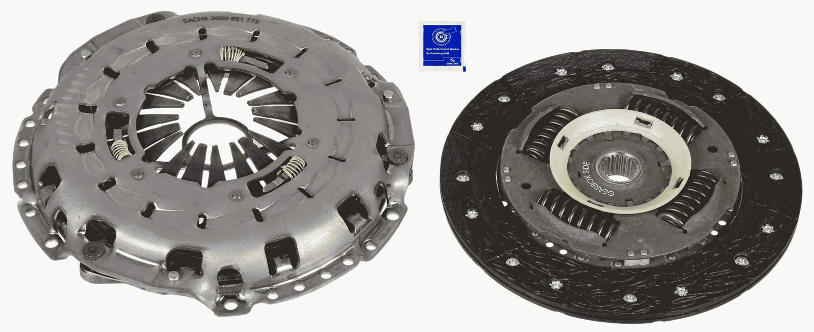 Kit d'embrayage Sachs 3000 951 775 pour Transit 2.4 DI