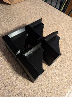 Arcade1up Non-Riser Booster - Set of four, raises cabinet by 3''!