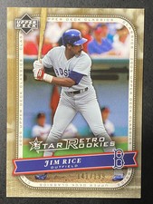 Jim Rice 2005 Upper Deck Classics Baseball GOLD /199 Boston Red Sox #116
