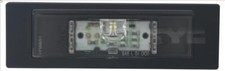 Feu éclaireur de plaque TYC 15-0213-00-9 pour BMW 1 (E87) 2 2004-2011