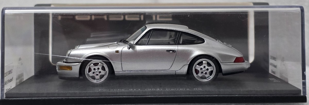 Porsche 911 964 Carrera RS 1992 Artic Silver 1:43 Spark CAP 043 11
