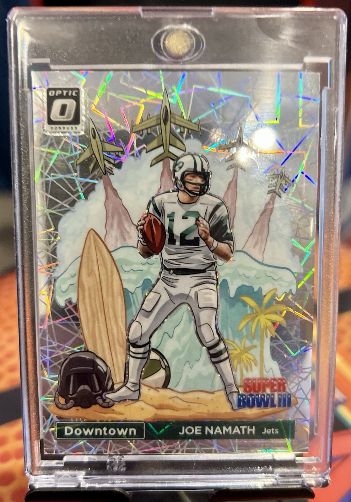 2023 Panini Donruss Optic - Super Bowl Downtown Joe Namath #SBD-JN