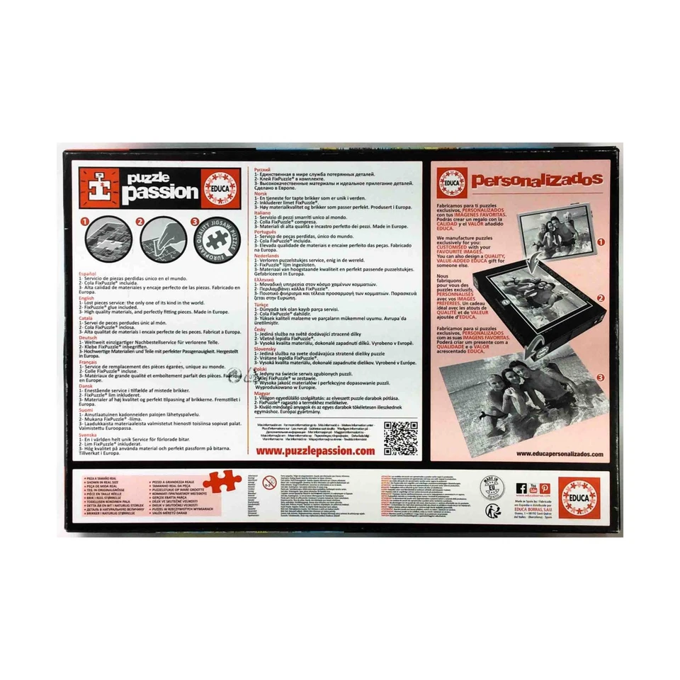 Educa Puzzle Map of the World EX/NM - Image 2 of 2