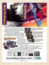 1994 ReelMagic MPEG Video Playback Original Advertisement v1