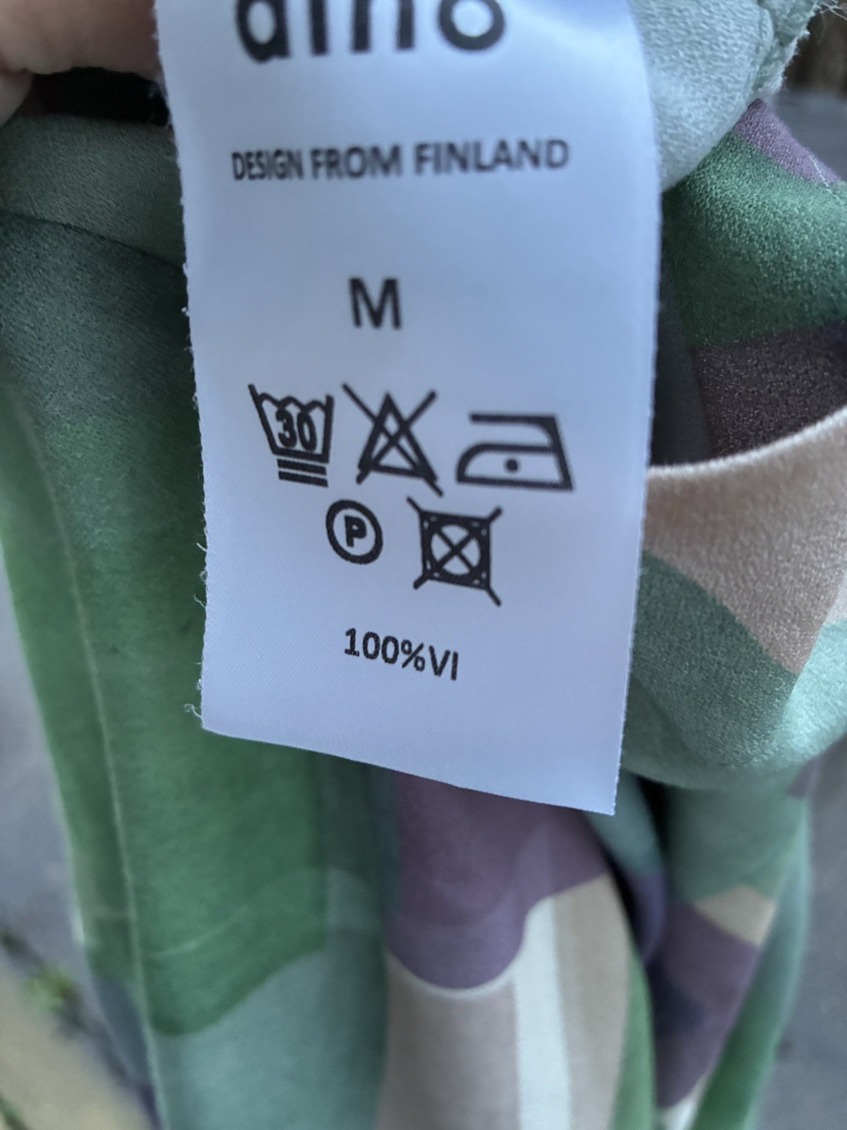 AINO FINLAND SAHARA DESIGNER ATSY PATCHWORK COLOU… - image 3