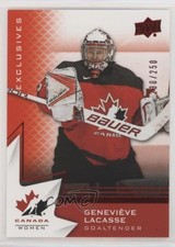 2020 Team Canada Juniors Women's WC Exclusives 238/250 Genevieve Lacasse #46 d3n