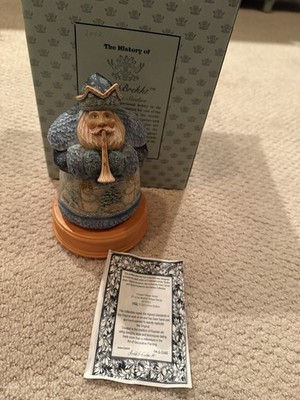 G.debrekht Villager Santa Music Box