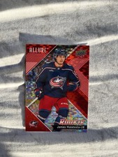 2024-25 Upper Deck Allure - Rookies James Malatesta #122 Red Rainbow (RC)
