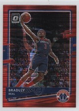 2020-21 Panini Donruss Optic Red Pulsar Prizm Bradley Beal #87 10ba