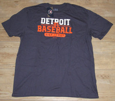 Detroit Tigers Established 1901 Dark Blue Shirt t-Shirt Jersey Men's Medium