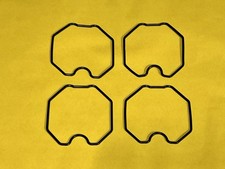 (4) 1977 1978 Honda CB550K CB550 Four Carburetor Carb Float Bowl Gasket O-Ring