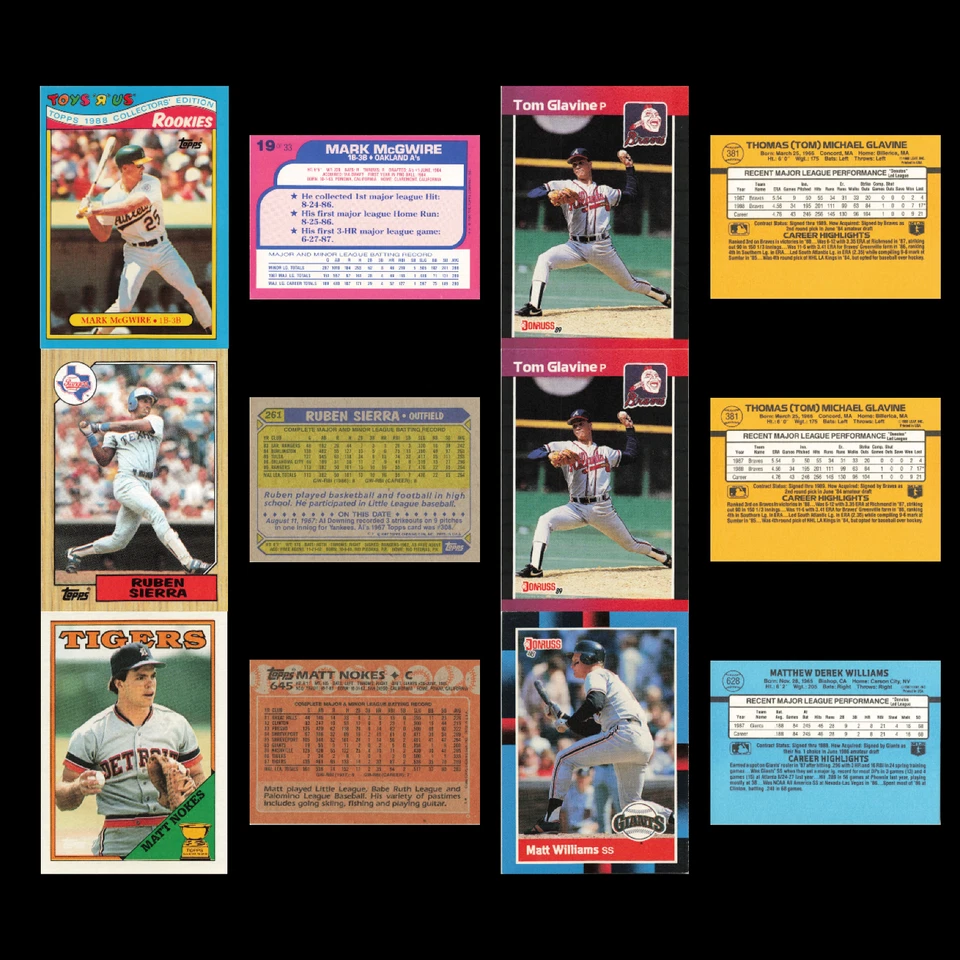 Lote 54 Copos de Ouro Enormes Novatos Segundo Ano Estrelas de Beisebol HOF McGwire McGriff - Imagem 4 de 4