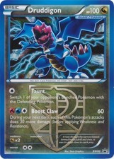 Heavily Played, English Pokemon Holo Druddigon - BW80 - Promotional BW - Black S on eBay