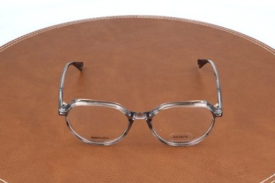 Gigi Studios Lola Gray Crystal Eyeglasses Frames 6538/4 53-19-140