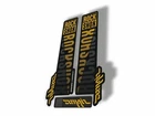 Rock Shox DOMAIN 2018 Fork Decal Mountain Bike Cycling Sticker  Gold Gray