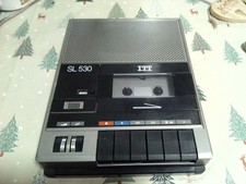 ITT Schaub Lorenz SL530 Kassettenrecorder,Tragbar-mit Netzteil Top