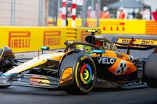 McLaren MCL39 #4 Winner 2025 Monaco GP Lando Norris in 1:43 scale by Spark