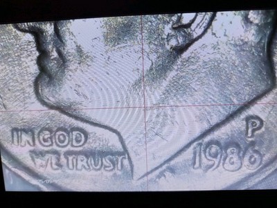 1986-P Dime Circulated Coin Error Double Die Reverse