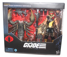 NEW G.I. Joe Classified Series Cobra Desert Scorpion & SKRP10N-25  180 2 Pack