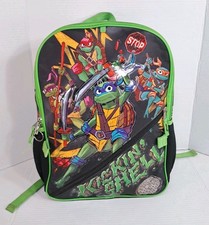 Teenage Mutant Ninja Turtles 17" Backpack Bookbag TMNT Kids School Bag Laptop