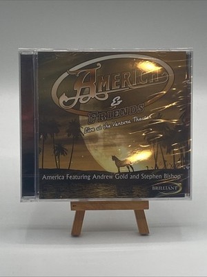 AMERICA STEPHEN BISHOP America & Friends Live At The Ventura Theater CD Sealed