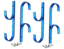 Flowerbeauty Pool Pole Hanger Premium Aluminium Holder Set, Ideal Hooks for 