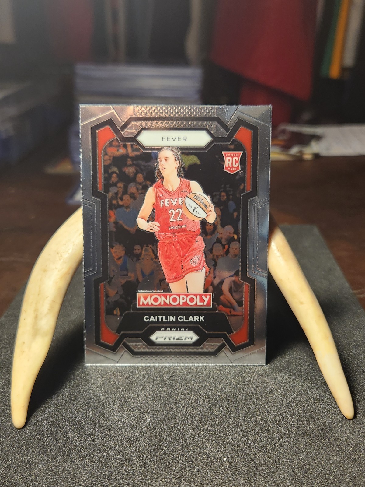2024 Panini Prizm Monopoly WNBA - Caitlin Clark #65 Silver Prizm (RC)