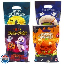 Halloween Treat Bags, Halloween Goodie Bags, 50Pcs Trick or Treat Candy Bag w