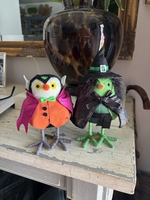 Hyde and Eek! Featherly Friends Charmer Halloween Owl Decor