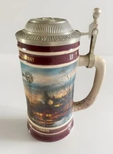 Terry Redlin EVENING CHORES Limited 5th Edition Collectors Stein With MILLER Lid