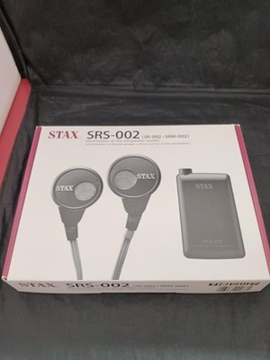 STAX SRS-002 Earspeaker System SR-002 + SRM-002 From Japan Used