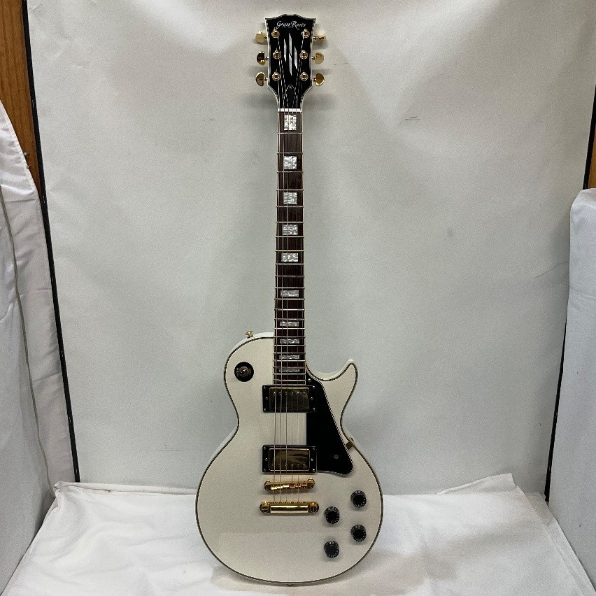 Electric Guitar Grassroots G-LP-60C White Korea S/N