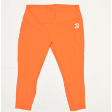 Lululemon Women's Skinny Legging Pull On Polyester Orange Size 20 See Logo