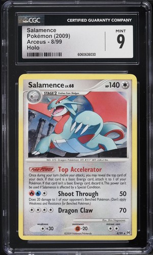 Salamence graded CGC 9 for sale on eBay
