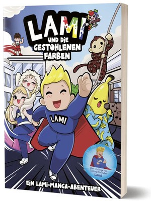 Lami und die gestohlenen Farben | Ein Lami-Manga-Abenteuer | Lami (u. a.) | Buch