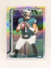 2026 Topps Chrome Jalen Hurts Silver Refractor Philadelphia Eagles