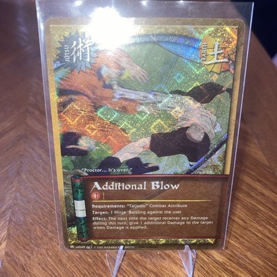 Diamond Foil - Additional Blow (us049) First Edition English Naruto TCG