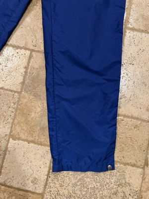 Prada Re-Nylon Logo-Print Blue Snap Bottom Track Pants | eBay