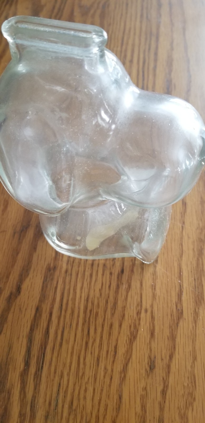 1966 Vintage Glass Snoopy Piggy Bank From United Feature Syndicate
