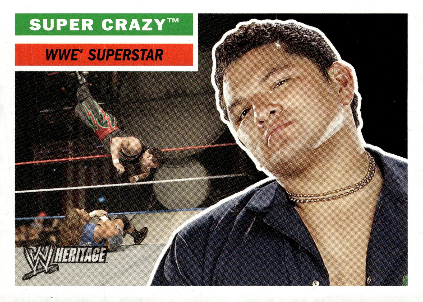 2005 Topps Heritage WWE #44 Super Crazy