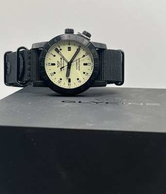 Glycine Airman GMT Full Lume Dial Men's Swiss Automatic Watch