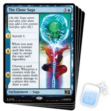 THE CLONE SAGA X4 Marvel Super Heroes Commander Magic MTG MINT CARD