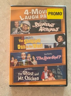 4-MOVIE LAUGH PACK DVD DON KNOTTS: THE LOVE GOD,THE GHOST AND MR. CHICKEN & MORE