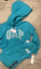 Girl Gap Kids Sweatsuit Size XS Turquoise