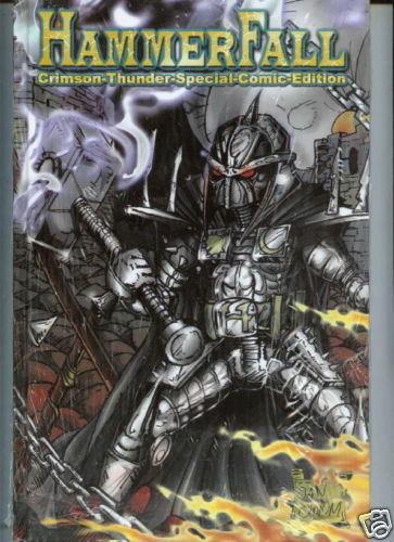 Hammerfall Crimson Thunder Special Comic Edition CD new | eBay