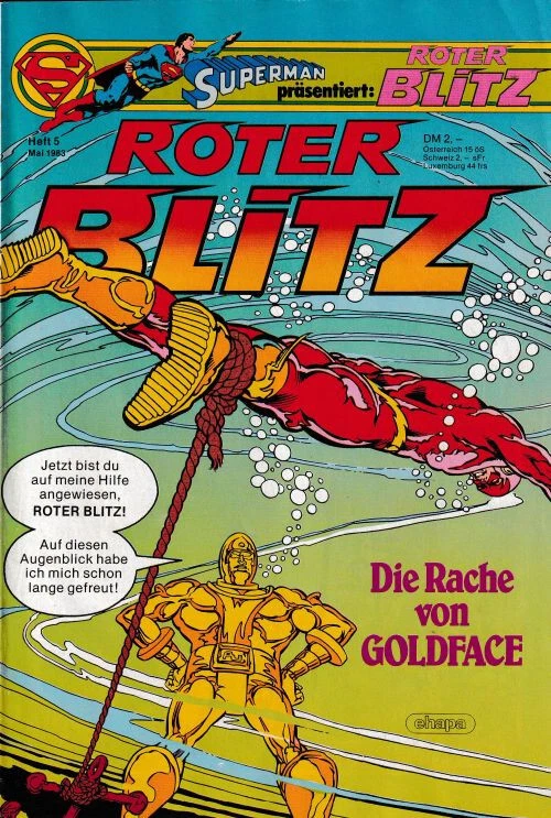 Roter Blitz Nr 5 Ehapa Verlag 1983 DC Flash - Bild 1 von 1