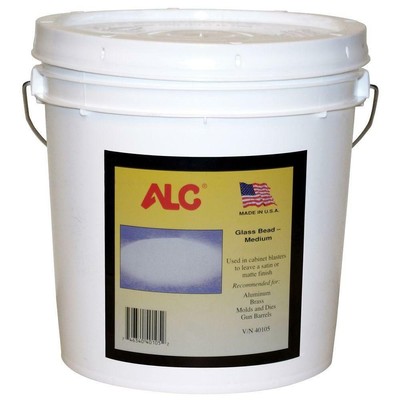 Alc Medium Glass Bead Blasting Abrasive - 25 Lbs. (746340401052)