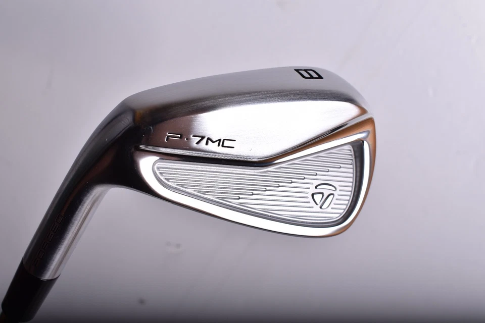 NEW 2021 TAYLORMADE P7MC 8 IRON GOLF CLUB CHOOSE SHAFT STEEL GRAPHITE LEFT HAND - Image 2 of 4