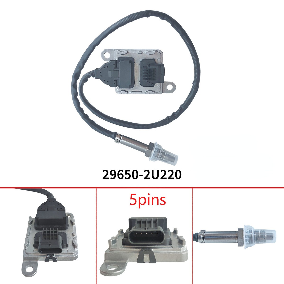 NOX Nitrogen oxide sensor 29650-2U220 296502U220 SNS3125B 29650